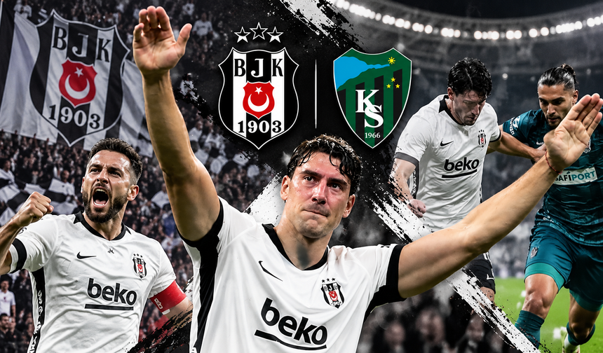 Beşiktaş milli aradan bambaşka döndü! Kocaelispor galibiyetiyle ikinci sıraya çıktı