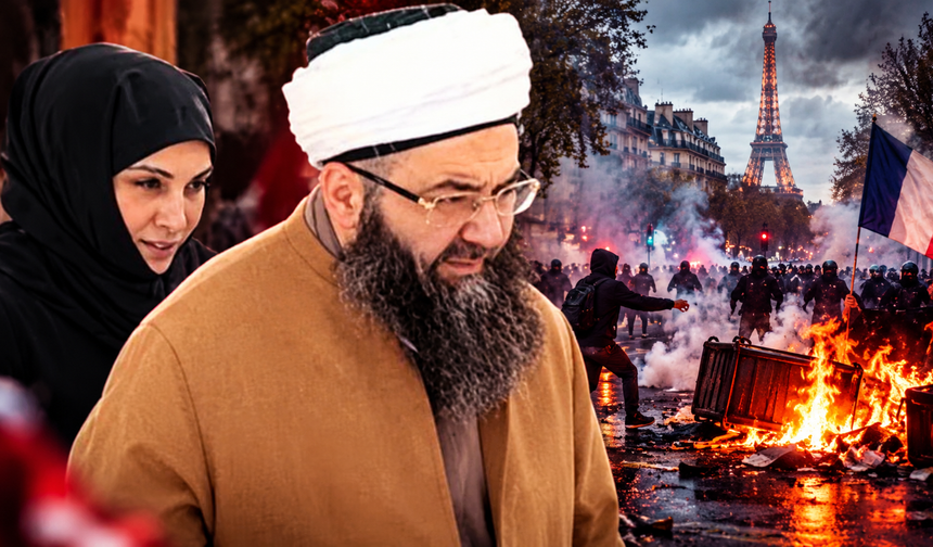 Paris sokakları karıştı, Cübbeli Ahmet'in ailesi oradaydı! Eşi neler yaşadıklarını anlattı