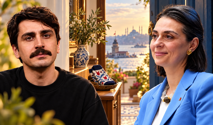 Sinem Dedetaş evine davet etti, Deniz Göktaş yanıtı çoraplardan verdi!