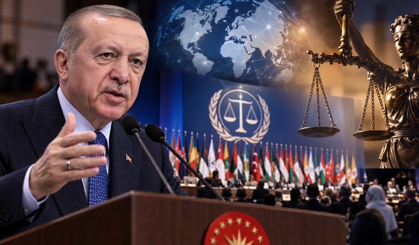 Erdoğan hem BM'yi hem İsrail'i hedef aldı! Yurt dışına kaçanlara da mesaj verdi