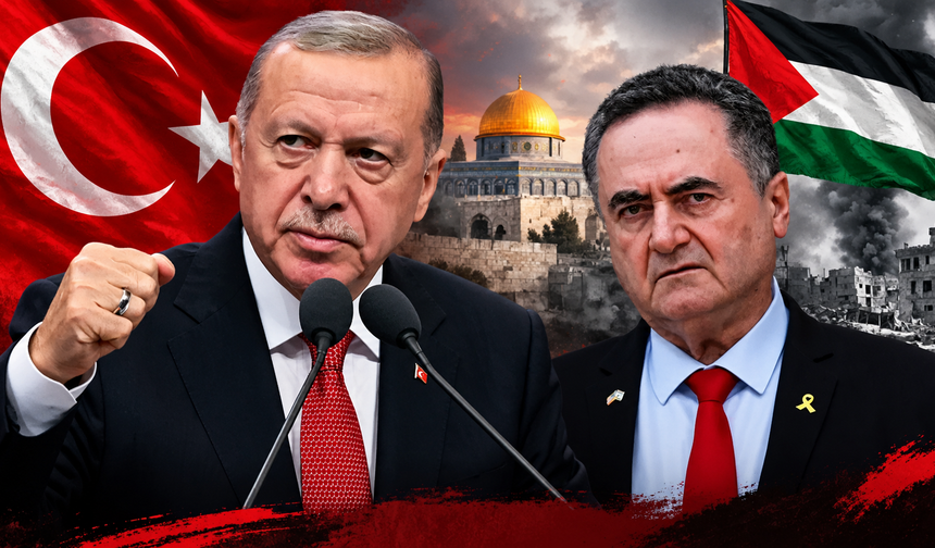 İsrailli Bakan Katz Erdoğan'ı hedef aldı! Ankara'dan üç isim peş peşe yanıt verdi