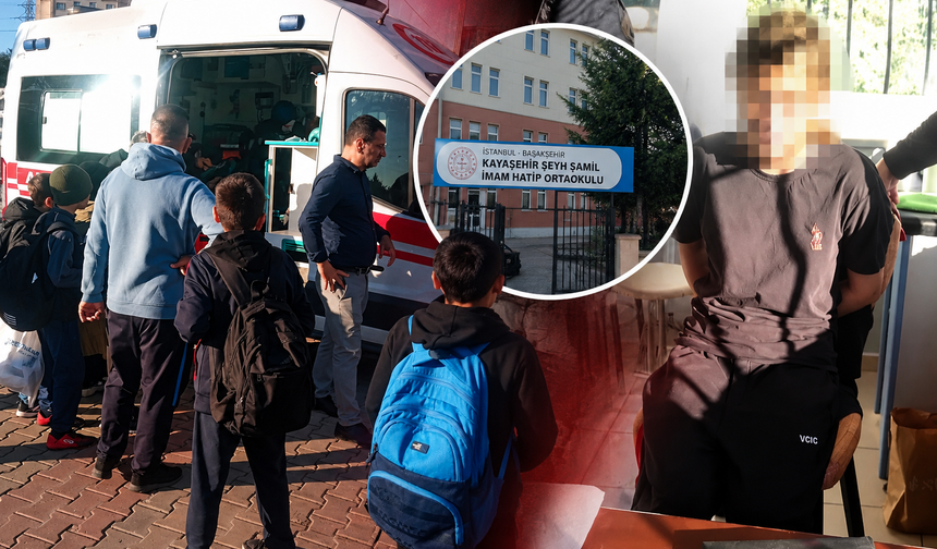 Başakşehir'deki okul saldırısından acı haber! Bakan Tekin duyurdu: Bir öğrenci hayatını kaybetti
