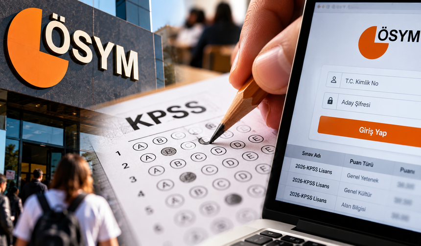 KPSS 2026 sonuçları açıklandı! Adayların beklediği sonuç ekranı erişime açıldı