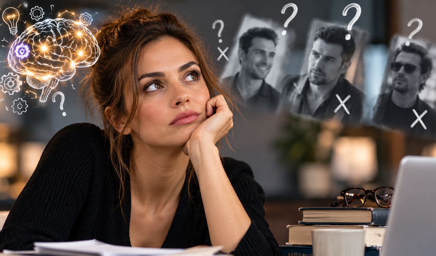 Aklı fazla çalışan aşkta rahat edemiyor! Zeki kadınların işi neden daha zor?