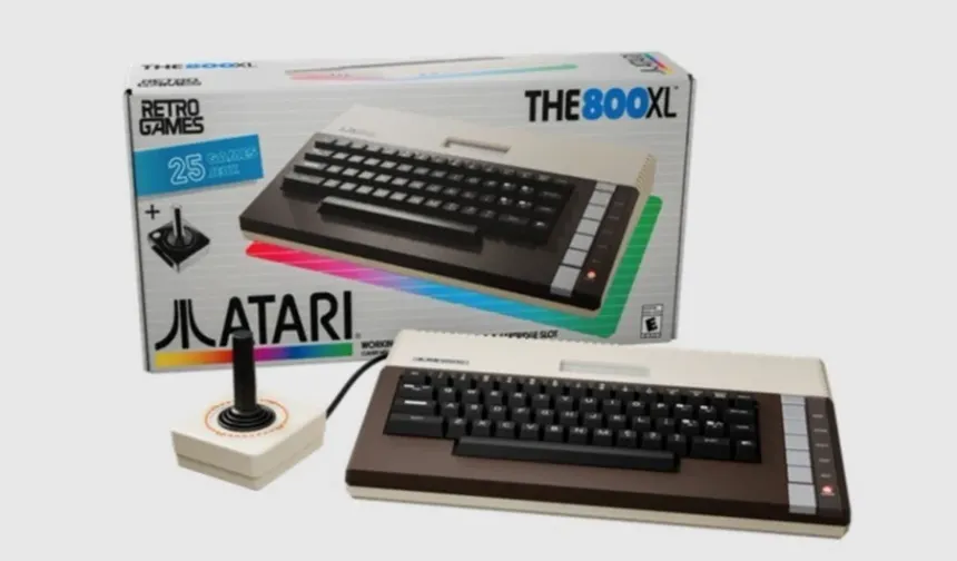 Atari 800XL 40 yıl sonra geri dönüyor! 25 oyun yüklü efsanenin fiyatı ve çıkış tarihi belli oldu