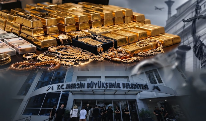 Külçe altın, euro, dolar, sterlin! Mersin'deki operasyonda servet ele geçirildi
