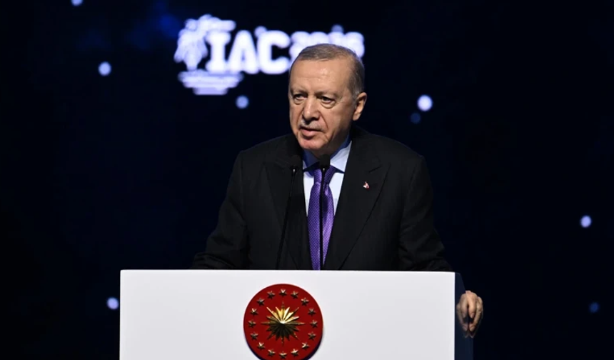 Erdoğan'dan uzay yarışında kararlılık mesajı: "Hedefimizden sapmayacağız"