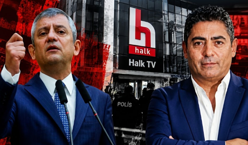 Özgür Özel'den kayyum atanan Halk TV'ye sürpriz ziyaret: "Cafer Bey'le olan mesele ne olursa olsun..."