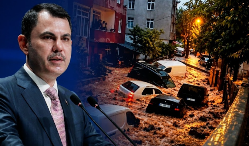 Bakan Kurum İstanbul için harekete geçti: Sel gündemli acil durum zirvesi toplanıyor!