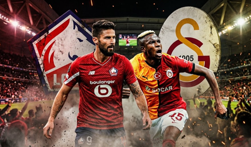 Galatasaray'dan Avrupa'da gövde gösterisi: Sarı-Kırmızılılar Lille'i 4 golle dağıttı!
