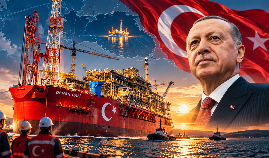 Osman Gazi gemisi görev yerine uğurlandı! Cumhurbaşkanı Erdoğan'dan gaz üretimi açıklaması! 'İkiye katlanacak'