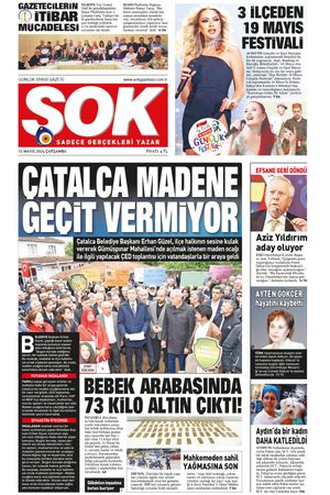 Gazete Şok -15.05.2024 Manşeti