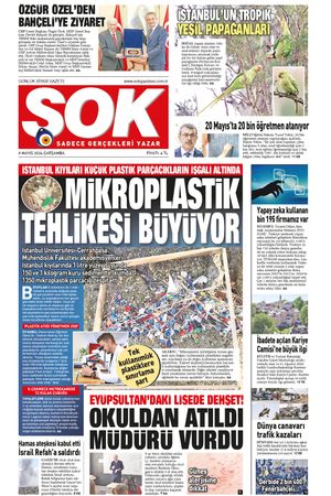 Gazete Şok -08.05.2024 Manşeti