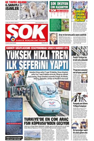 Gazete Şok-05.05.2024 Manşeti