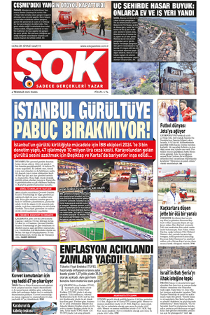 Gazete Şok -04.07.2025 Manşeti