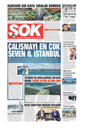 Gazete Şok -28.09.2025 Manşeti