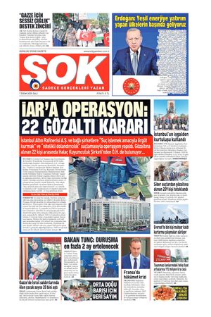 Gazete Şok -07.10.2025 Manşeti