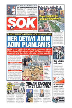 Gazete Şok -05.12.2025 Manşeti