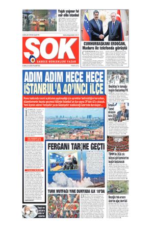 Gazete Şok -08.12.2025 Manşeti