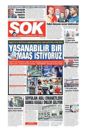 Gazete Şok -10.12.2025 Manşeti