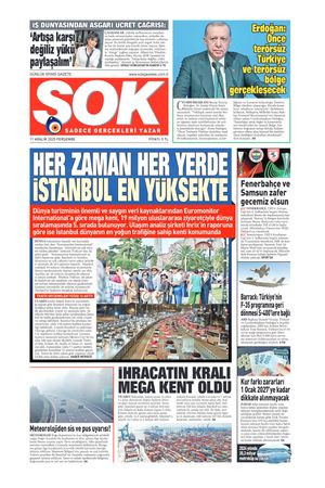 Gazete Şok -11.12.2025 Manşeti