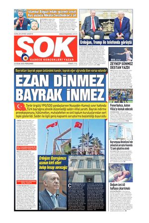 Gazete Şok -22.01.2026 Manşeti