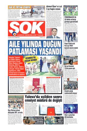 Gazete Şok -24.01.2026 Manşeti