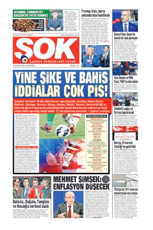 1450/21.02.2026 Manşeti