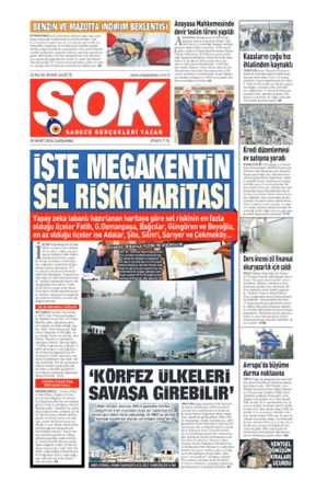 Gazete Şok -25.03.2026 Manşeti