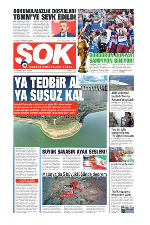 1598/19.07.2026 Manşeti