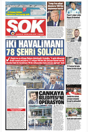 1591/12.07.2026 Manşeti