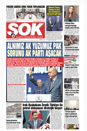 1613/03.08.2026 Manşeti
