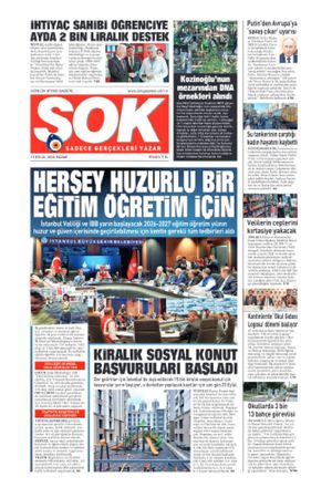 1654/13.09.2026 Manşeti