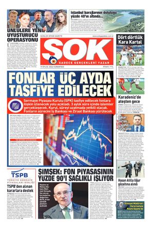 1660/19.09.2026 Manşeti