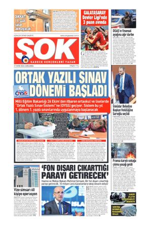 1692/21.10.2026 Manşeti