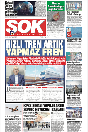 1676/05.10.2026 Manşeti