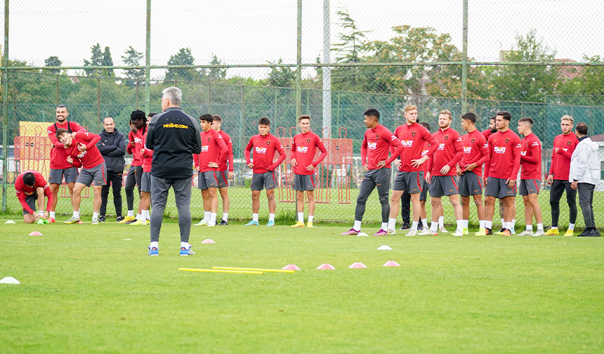 Galatasaray, Adana Demirspor maçı hazırlıklarını sürdürdü