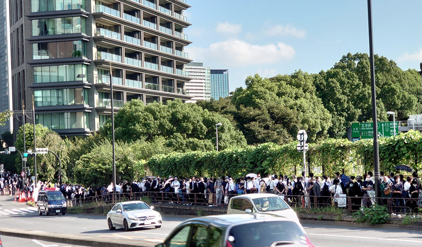 Japonya'da suikasta uğrayan eski başbakan Abe için resmi cenaze töreni düzenlendi