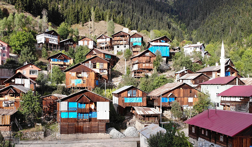 Artvin'in köylerinde kış hazırlıkları başladı