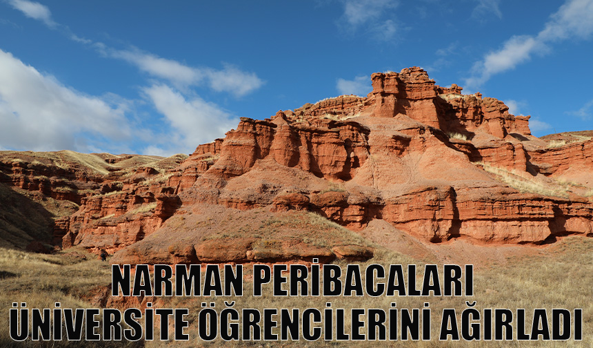 Narman Peribacaları üniversite öğrencilerini ağırladı