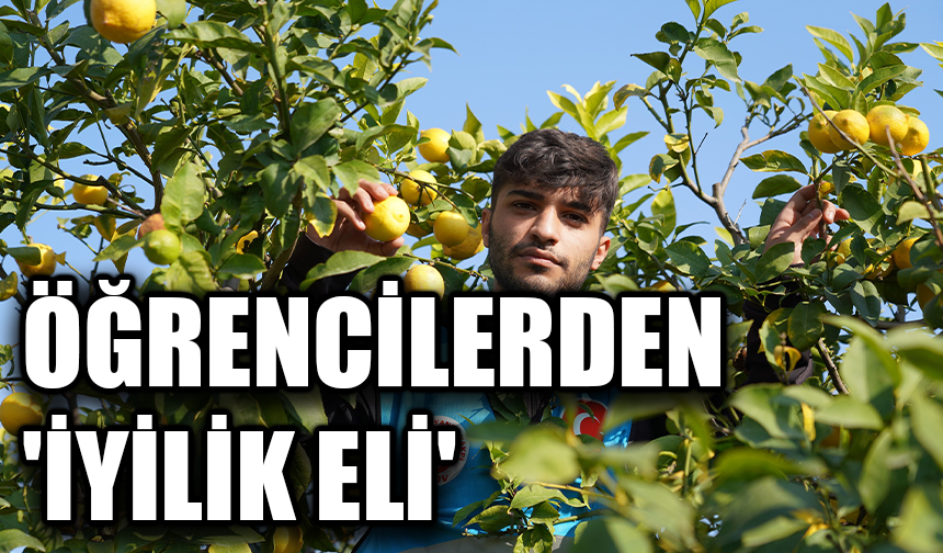 Öğrencilerden 'İyilik eli'