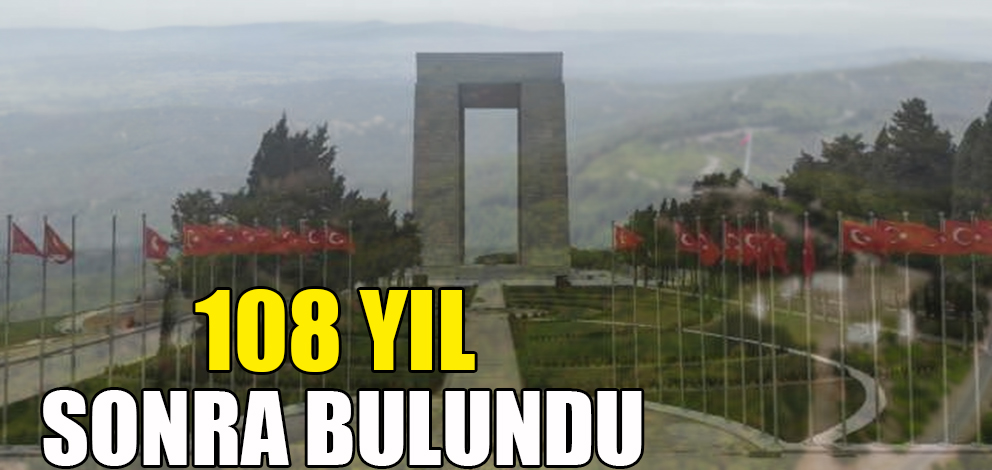 108 yıl kayıp şehitlik bulundu