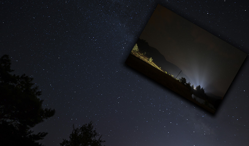 Ankara'da Perseid meteor yağmuru