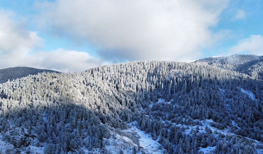 Ilgaz Dağın'dan  kartpostallık görüntüler!