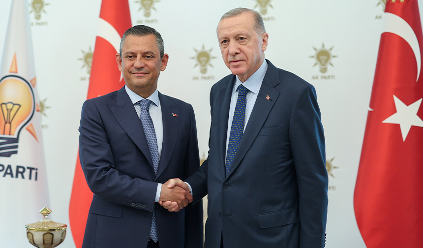 Özgür Özel Erdoğan Görüşme