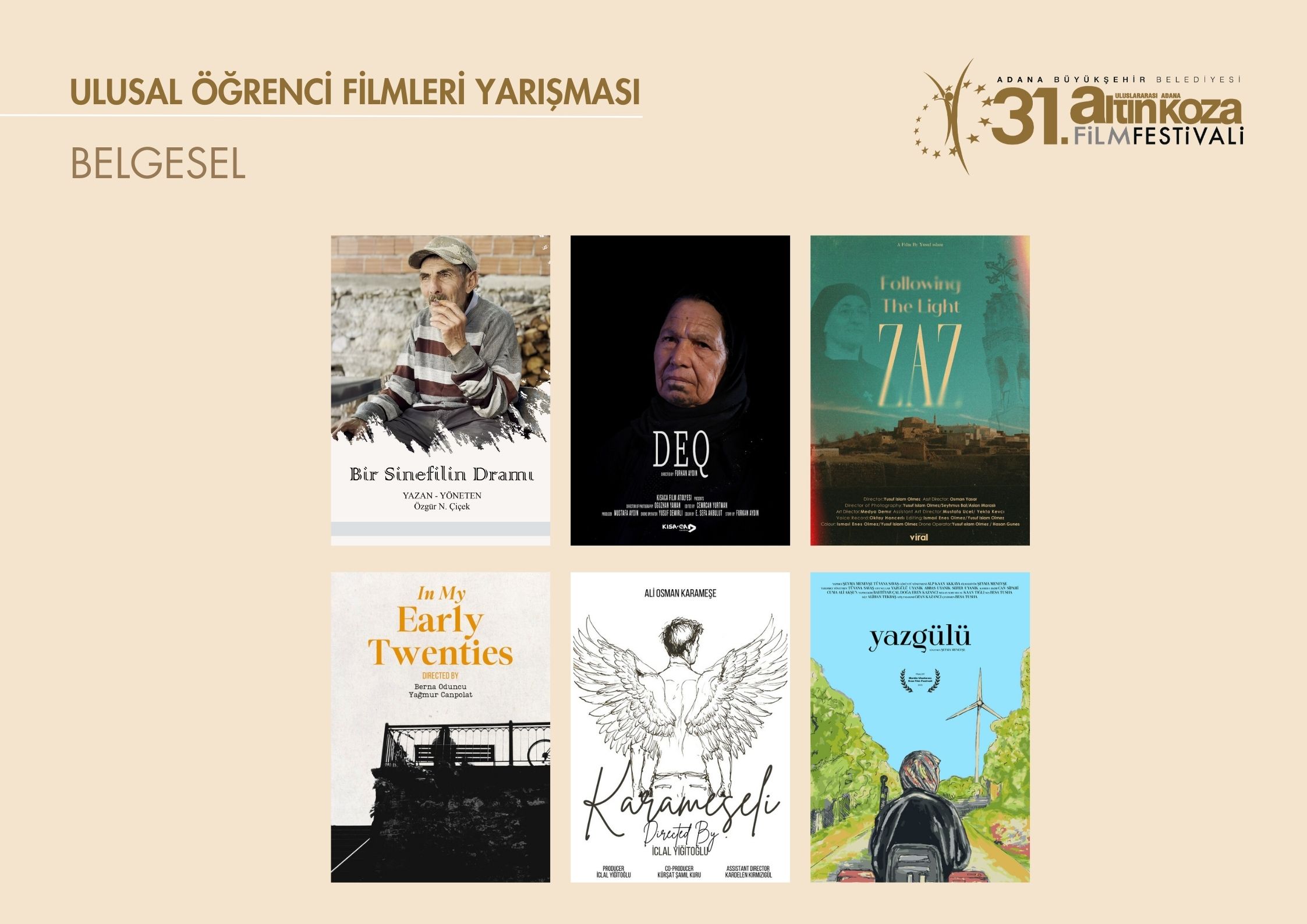 Adanaff 2024 Ulusal Ogrenci Filmleri Yarismasi Belgesel