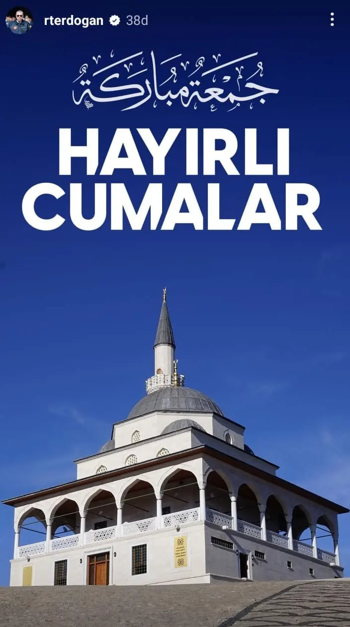 Erdogan Hayirli Cumalar