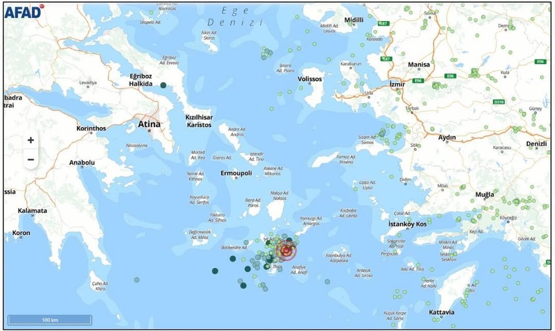 egedenızı deprem