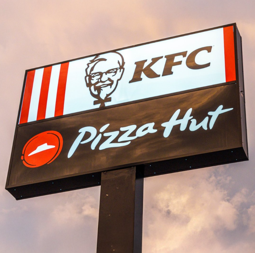 kfc pızza hut