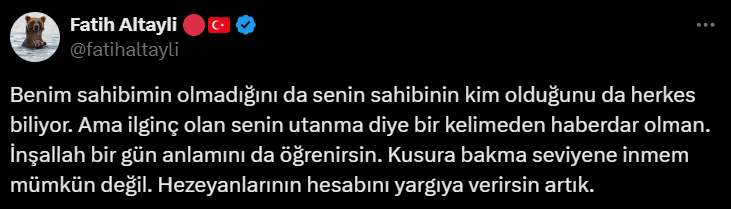 fatıh altaylıdan rtuk baskanı ebubekır sahıne yanıt